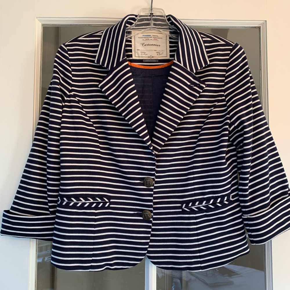 Nautical Anthropologie Blazer